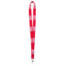 LANYARD LOGO IN RILIEVO