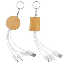 3 IN 1 BAMBOO USB CABLE