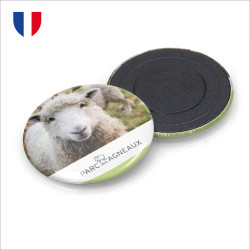 ROUND BUTTON MAGNET - MADE...