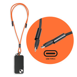 MOBILE LANYARD HOLDER WITH...