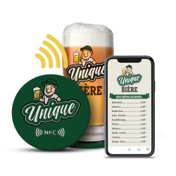 SOUS VERRE PVC AVEC PUCE NFC